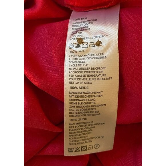 TOMMY BAHAMA PINK SILK TROPICAL BUTTON UP SHIRT MENS SZ XXXL 3XL - Picture 5 of 5